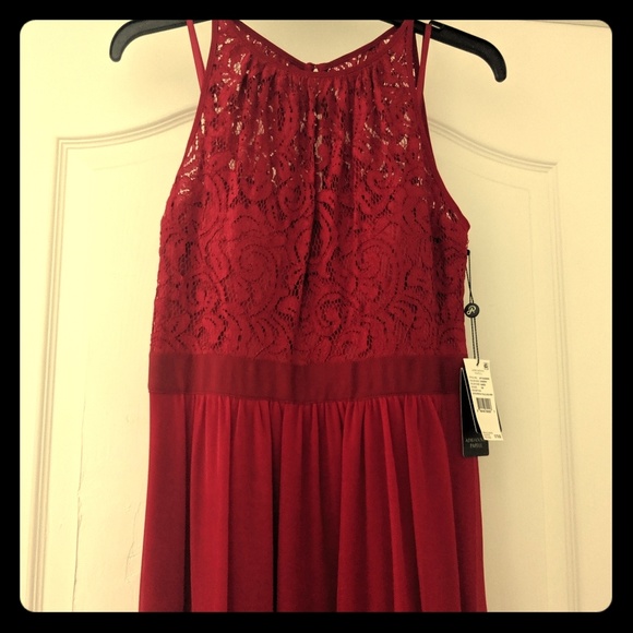 Adrianna Papell red gown - Picture 2 of 6